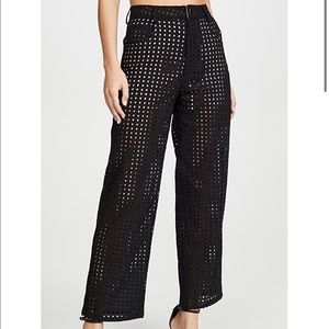 Fleur Du Mal eyelet Jean